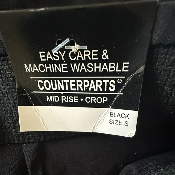 NWT Counterparts Black Wide Leg Pants - Small - Picture 4 of 6
